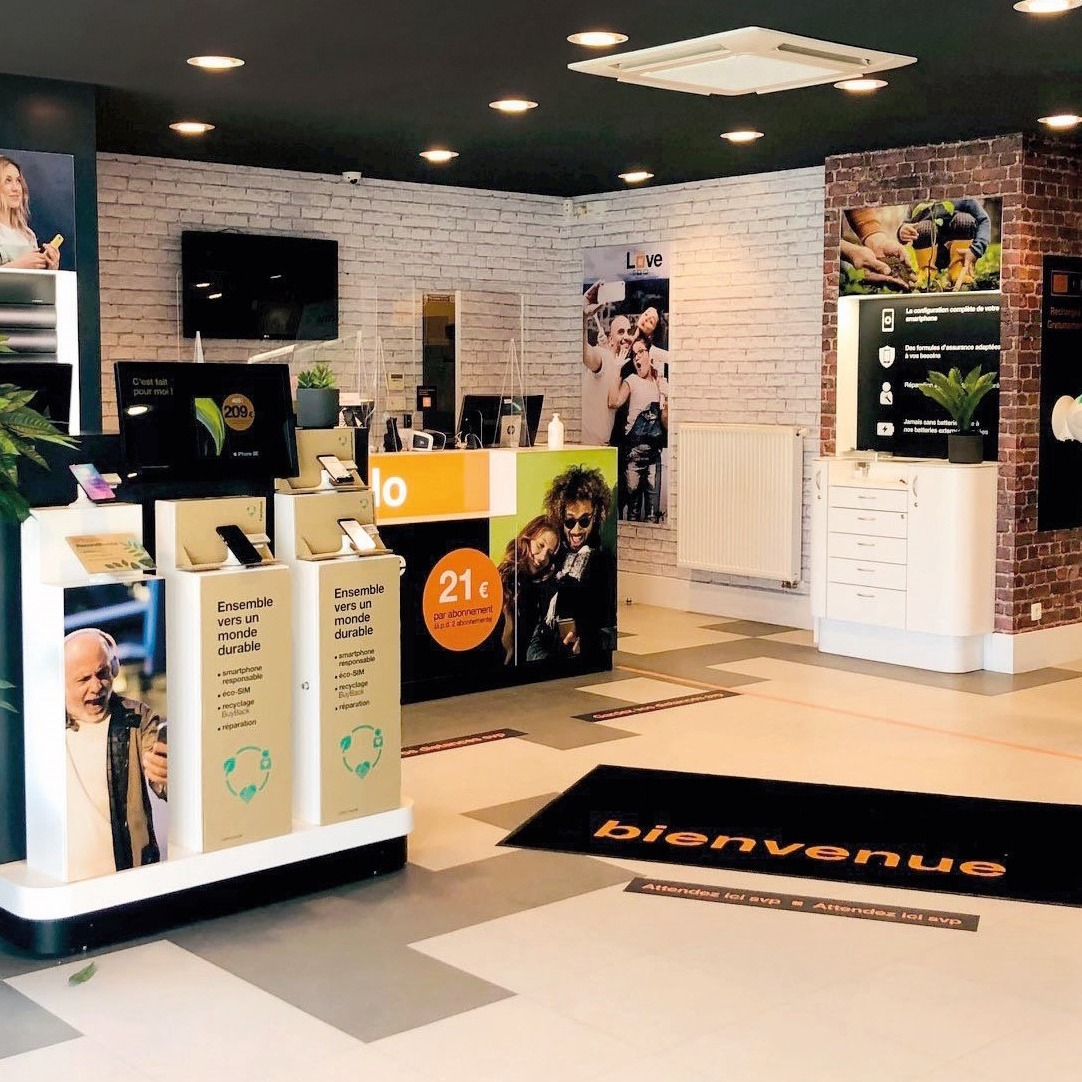 Decoration Shop Orange